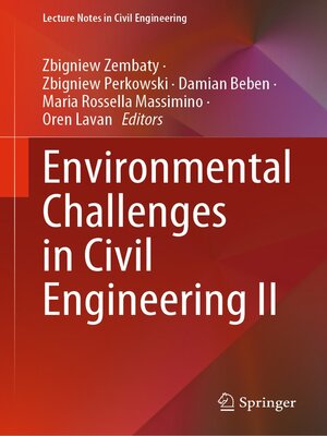 cover image of Environmental Challenges in Civil Engineering II